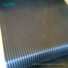 3mm 6mm broad wide ribbed rubber sheet